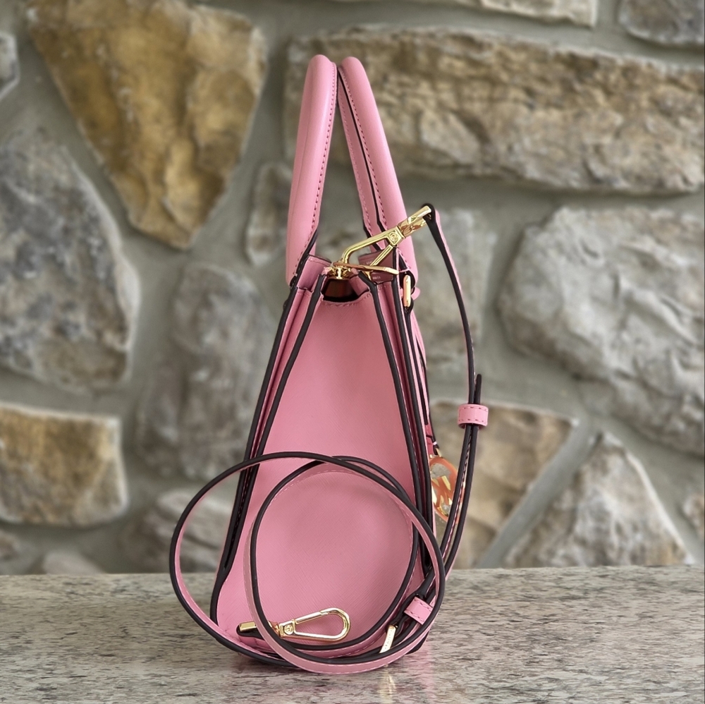 Michael Kors Sheila Medium Pink Satchel - Picture 2 of 8